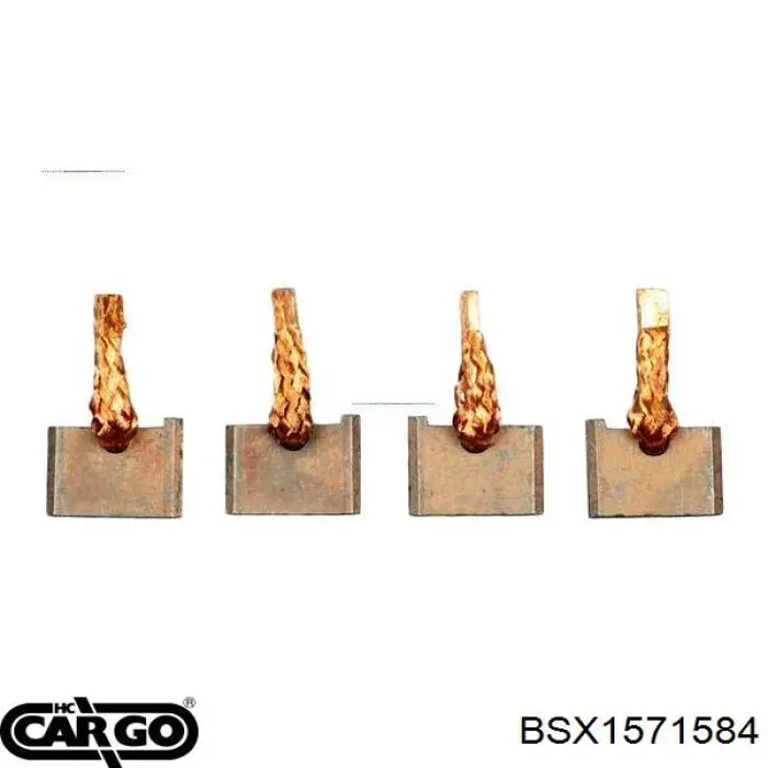 BSX1571584 Cargo Escova do motor de arranco