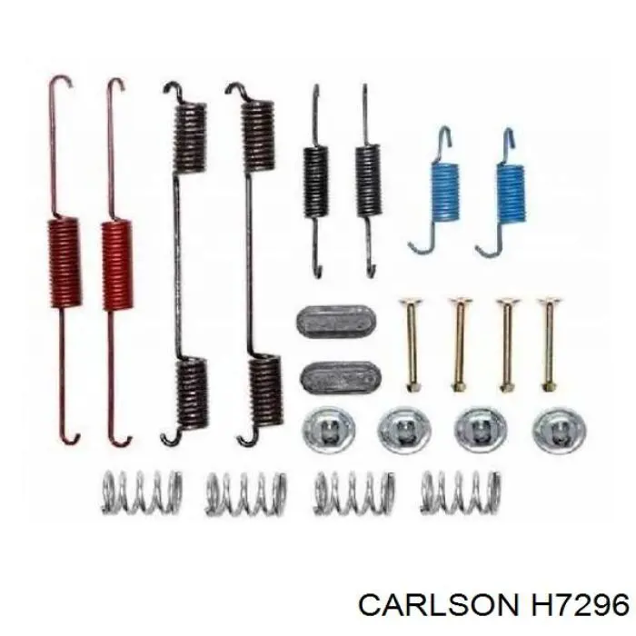 Kit de montagem das sapatas traseiras de tambor para Chrysler Voyager GRAND 
