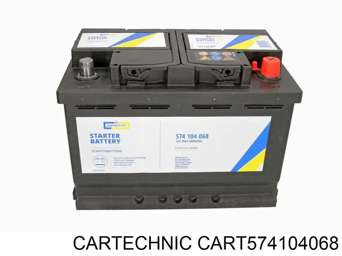 Bateria recarregável (PILHA) Cartechnic CART574104068 preço, a partir de 31,32 USD
