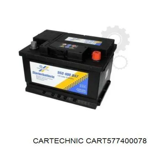 Compre CART577400078 Cartechnic Bateria recarregável (PILHA)