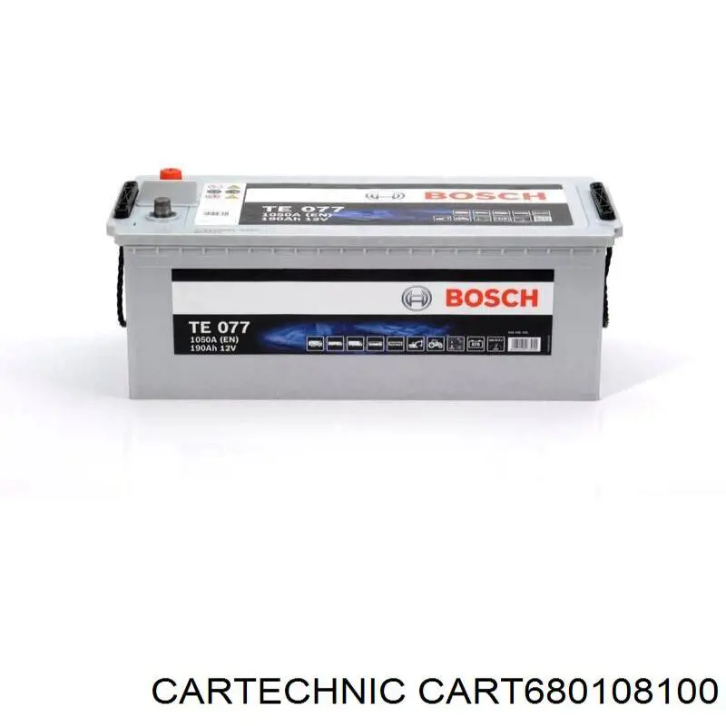 Bateria recarregável (PILHA) CART680108100 Cartechnic