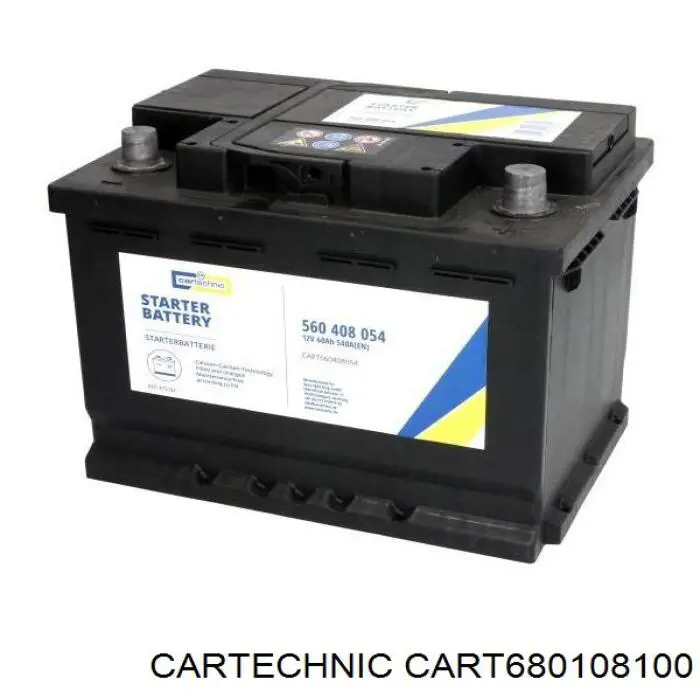 CART680108100 Cartechnic Bateria recarregável (PILHA)