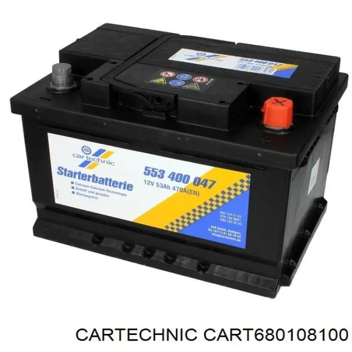 Bateria recarregável (PILHA) Cartechnic CART680108100 preço, a partir de 377,00 USD