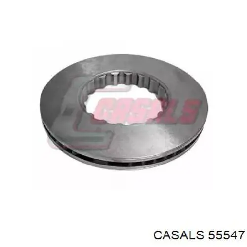 55547 Casals Disco do freio traseiro