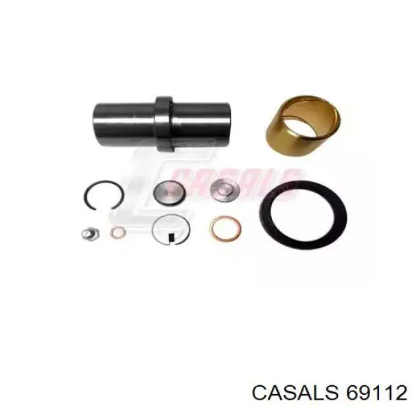 Kit de reparação do pivô de extremidade do eixo 75875 Febi