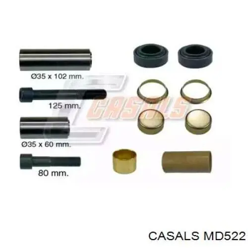 Compre MCK1116 Arvin Meritor Kit de reparação de suporte do freio traseiro