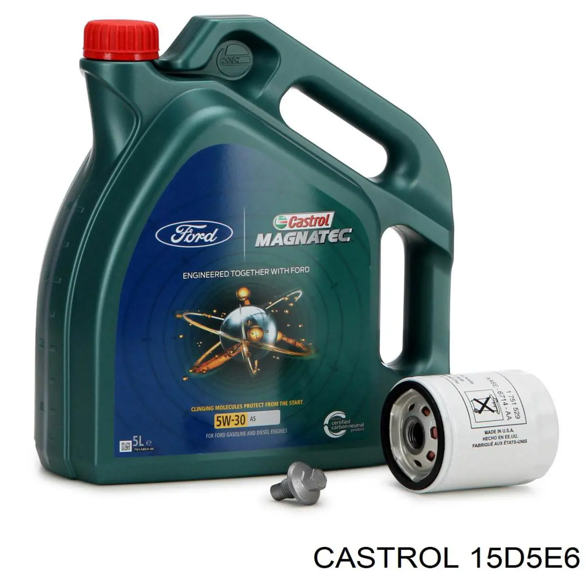 Óleo para motor Castrol 15D5E6 preço, a partir de 17,41 USD