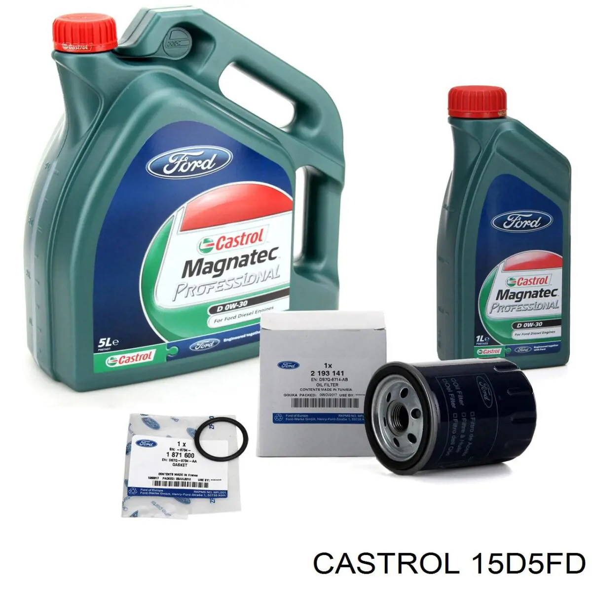Óleo para motor 15D5FD Castrol