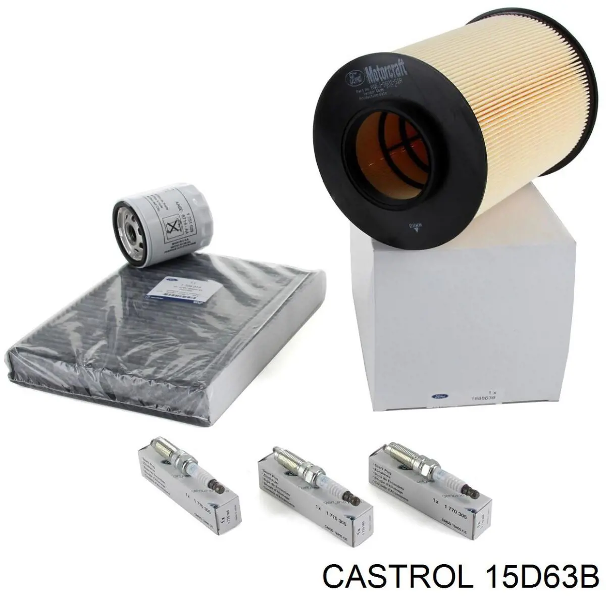 Óleo para motor Castrol 15D63B