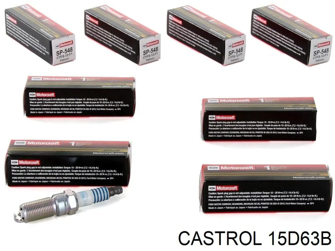 Óleo para motor 15D63B Castrol