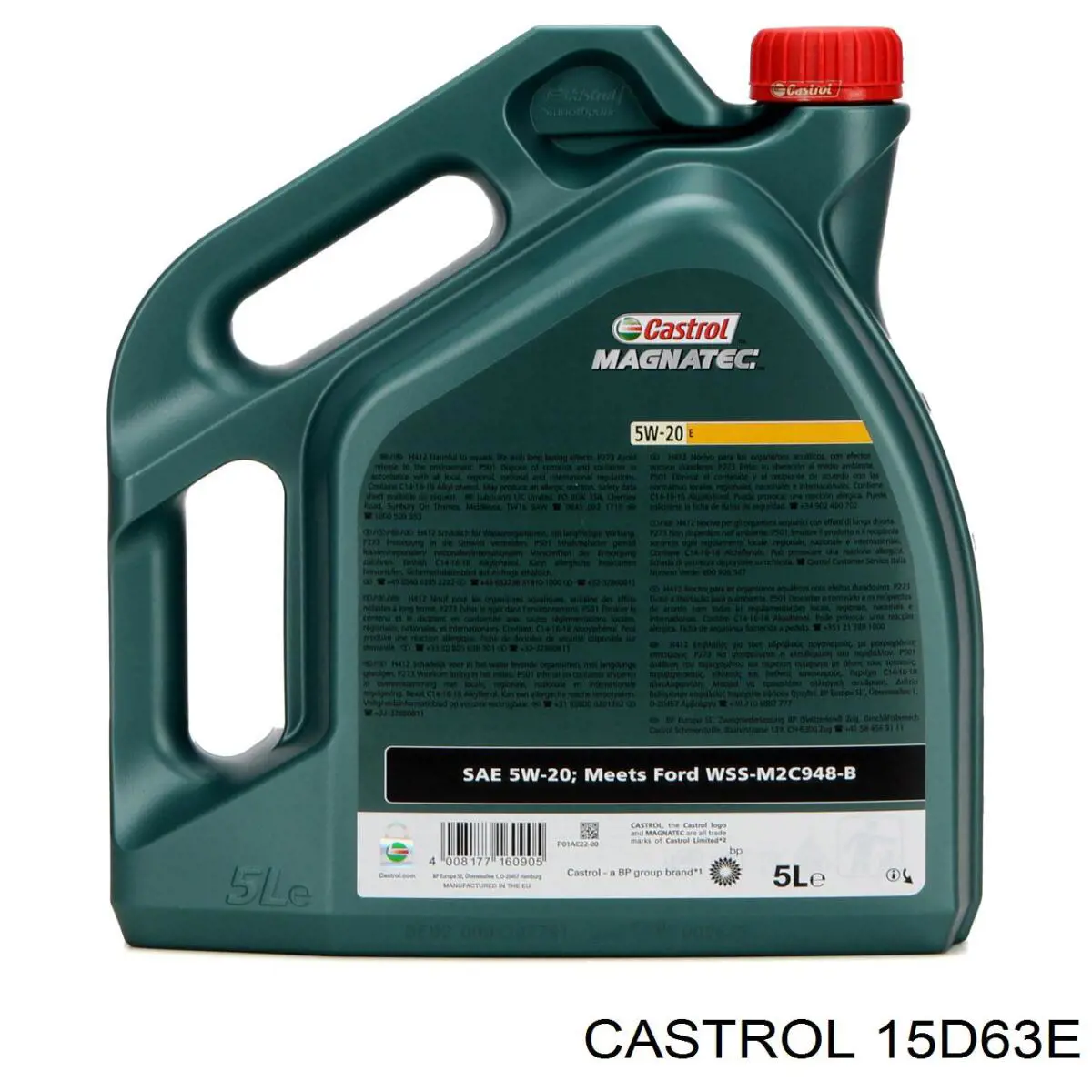 Óleo para motor Castrol 15D63E preço, a partir de 89,52 USD