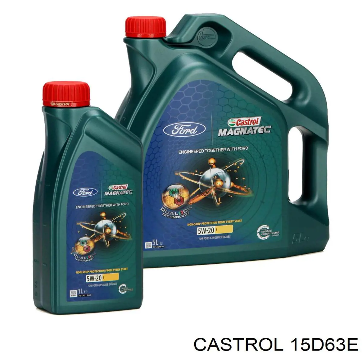 Óleo para motor Castrol 15D63E