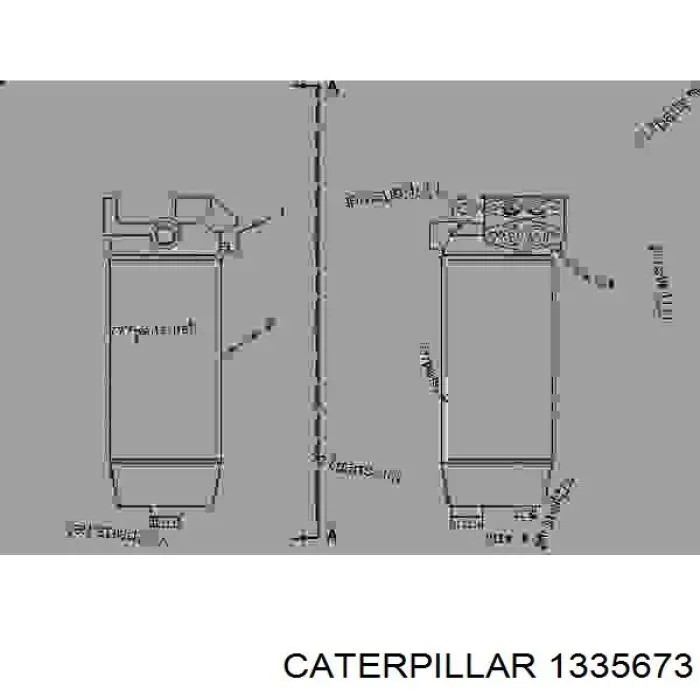 Compre 1335673 Caterpillar Filtro de combustível