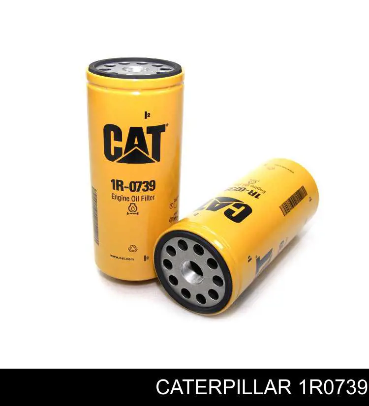 Filtro de óleo 1R0739 Caterpillar