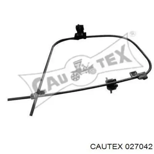 Mecanismo de acionamento de vidro da porta dianteira direita para Renault 19 I B53, C53