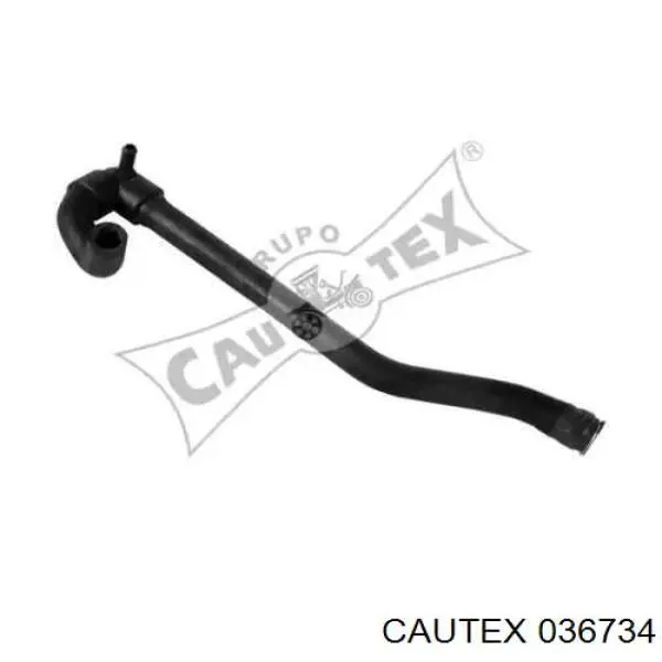 Compre 036734 Cautex Mangueira do radiador de aquecedor (de forno), linha de combustível de retorno