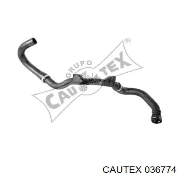 Compre 036774 Cautex Mangueira (cano derivado) do radiador de esfriamento superior