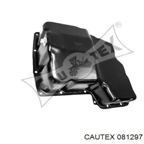 Compre 081297 Cautex Panela de óleo de cárter do motor