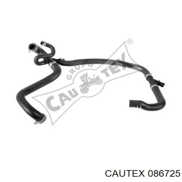 086725 Cautex Mangueira (cano derivado) inferior do radiador de esfriamento