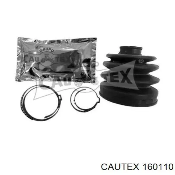 Compre 160110 Cautex Bota de proteção externa esquerda de junta homocinética