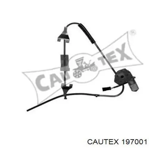 Mecanismo de acionamento de vidro da porta dianteira esquerda Jeep Cherokee II XJ