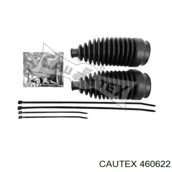 460622 Cautex Bota de proteção do mecanismo de direção (de cremalheira)