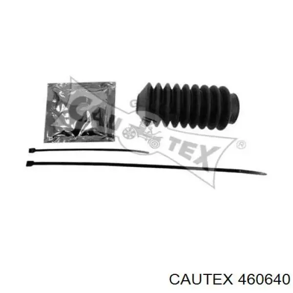 460640 Cautex Bota de proteção do mecanismo de direção (de cremalheira)