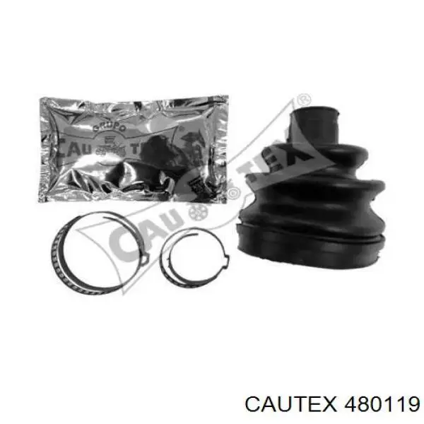 Bota de proteção externa de junta homocinética do semieixo dianteiro 68275232AA Chrysler