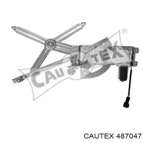 Compre 487047 Cautex Mecanismo de acionamento de vidro da porta dianteira direita