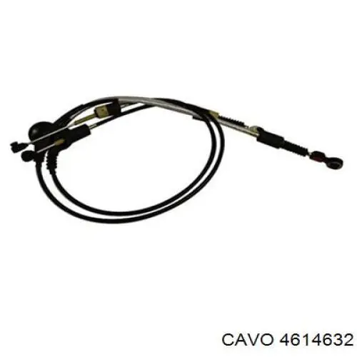 4M5R7E395HD Ford Cabo de mudança duplo