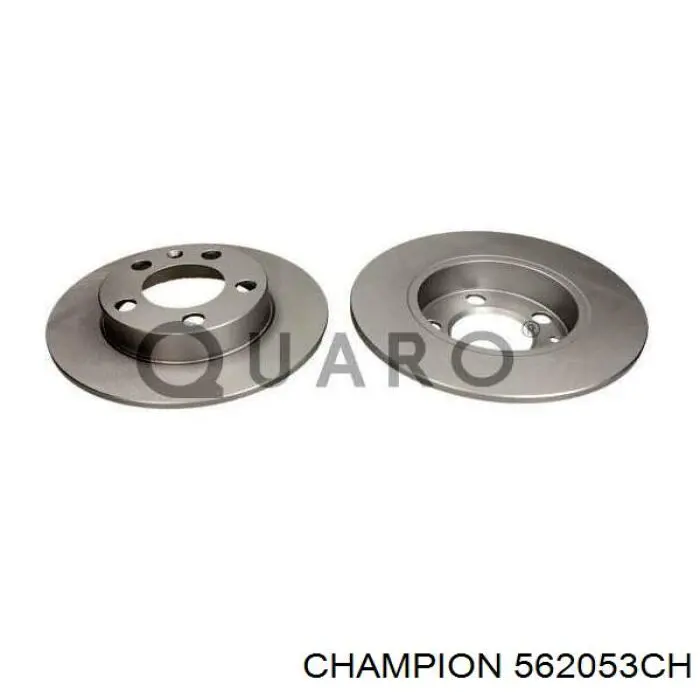Disco do freio traseiro Champion 562053CH preço, a partir de 26,53 USD