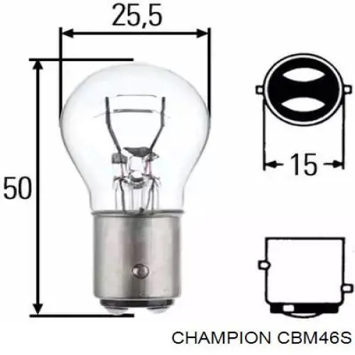 Lâmpada CBM46S Champion