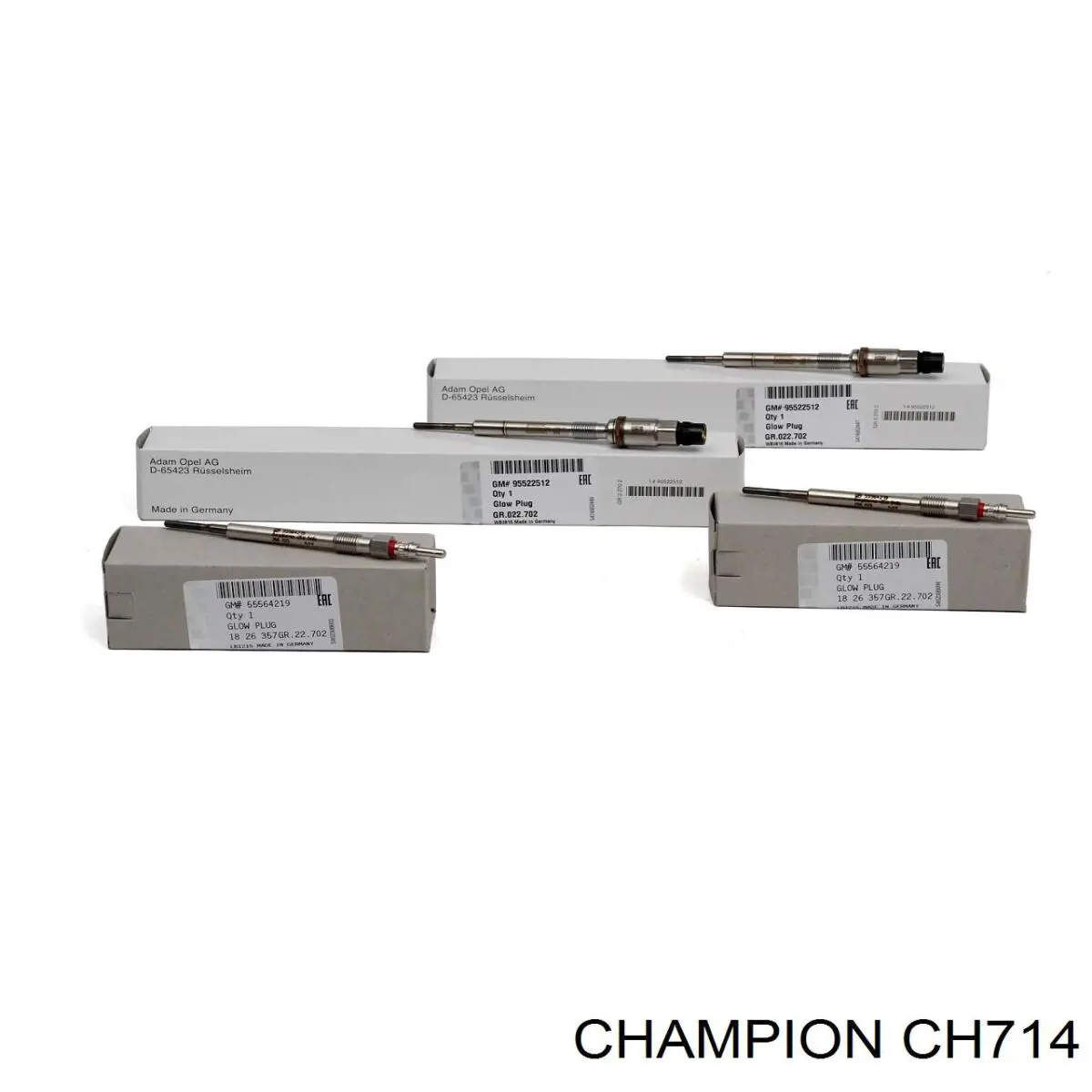Vela de incandescência CH714 Champion