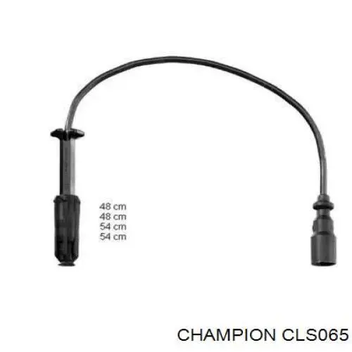 CLS065 Champion Fios de alta voltagem, kit