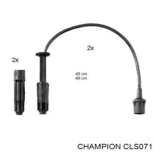 Compre 757 NGK Fios de alta voltagem, kit