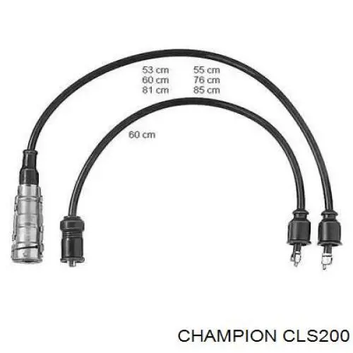 Compre CLS200 Champion Fios de alta voltagem, kit