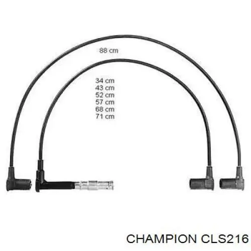 Fios de alta voltagem, kit 749 NGK