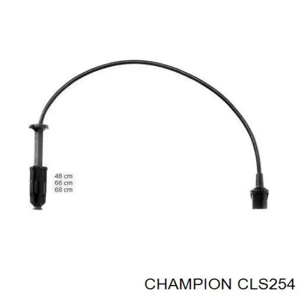 CLS254 Champion Fios de alta voltagem, kit
