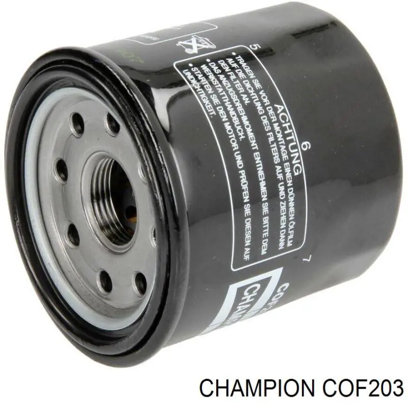 Filtro de óleo COF203 Champion
