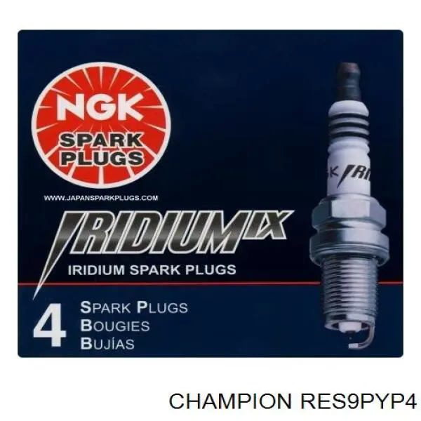 Vela de ignição RES9PYP4 Champion