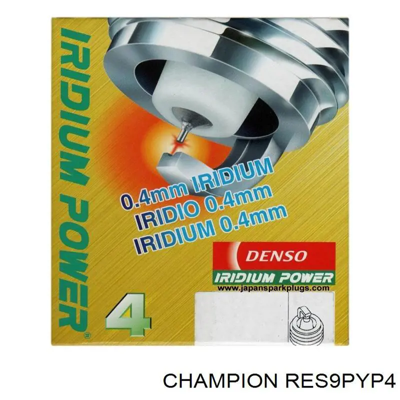RES9PYP4 Champion Vela de ignição