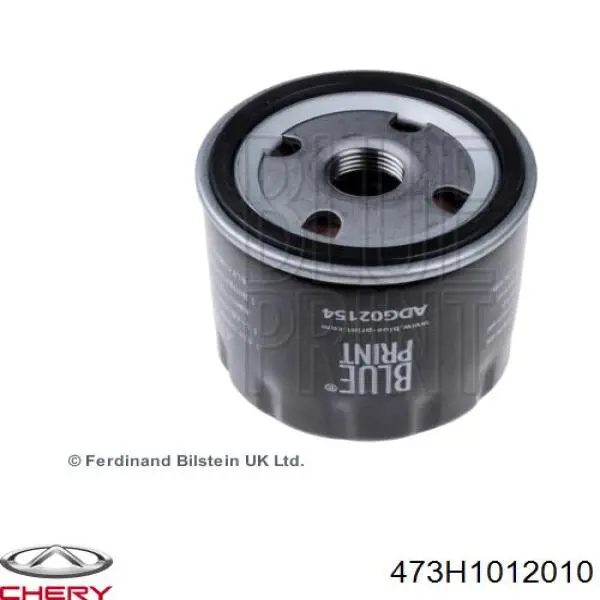 Filtro de óleo 473H1012010 Chery