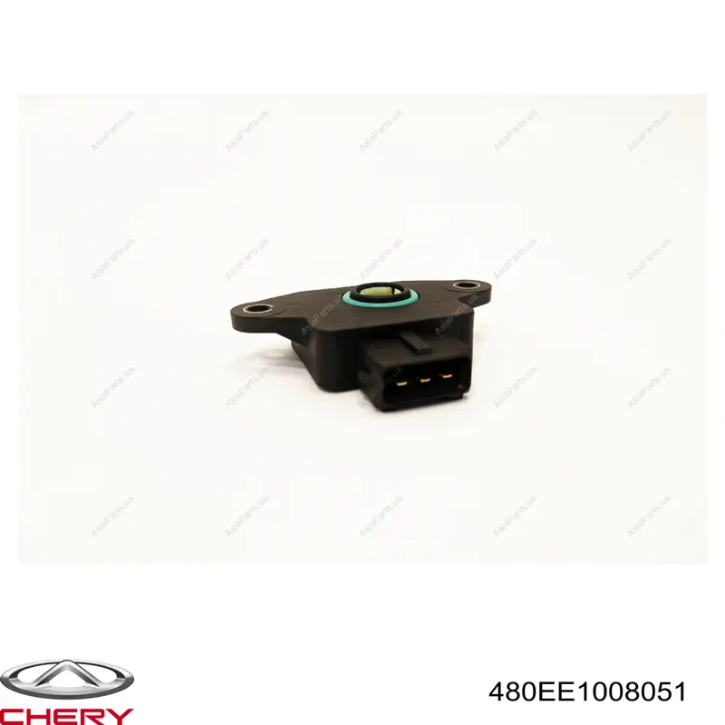 480EE1008051 Chery Sensor de posição da válvula de borboleta (potenciômetro)