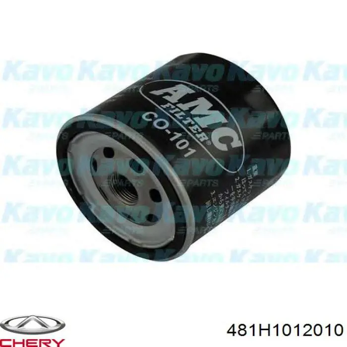 Filtro de óleo 481H1012010 Chery