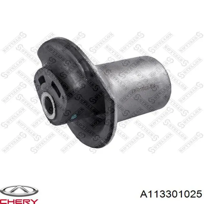 A113301025 Chery Bloco silencioso de viga traseira (de plataforma veicular)