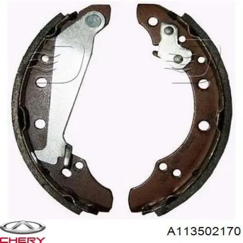 Sapatas do freio traseiras de tambor Chery A113502170 preço, a partir de 21,23 USD