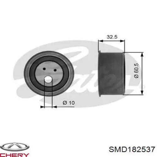Compre SMD182537 Chery Rolo de reguladora de tensão da correia do mecanismo de distribuição de gás
