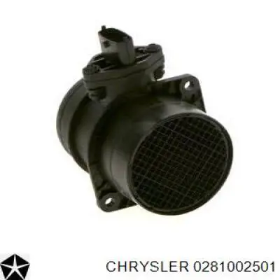 Sensor de fluxo (consumo) de ar, medidor de consumo M.A.F. - (Mass Airflow) 281002501 Bosch