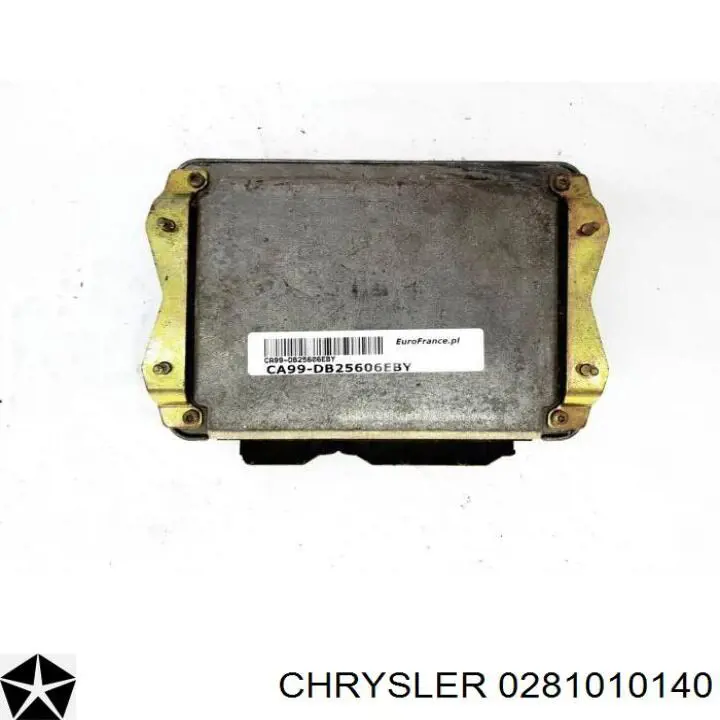 0281010140 Chrysler Módulo de direção (Centralina eletrônica) de motor