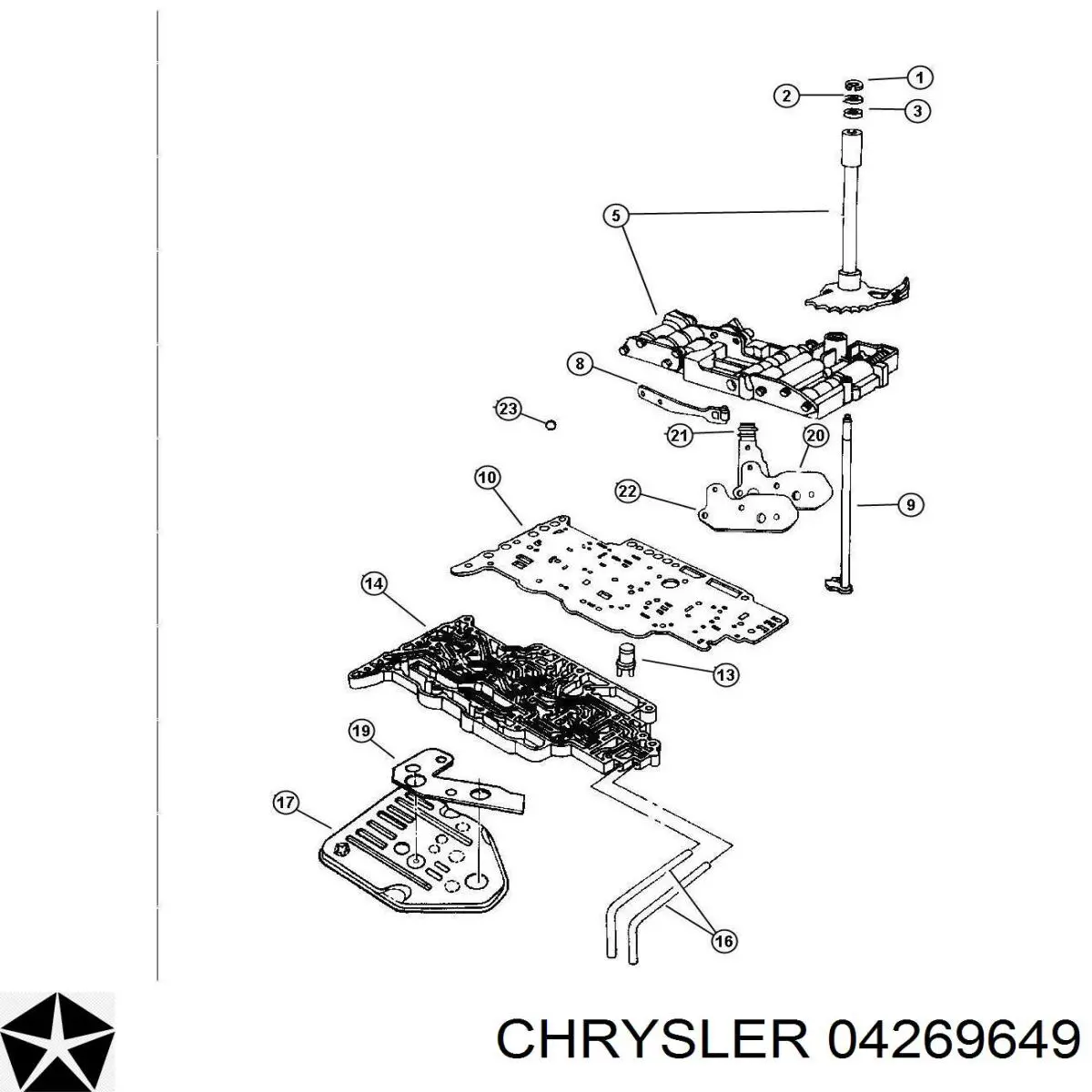 Compre 04269649 Chrysler Filtro da Caixa Automática de Mudança